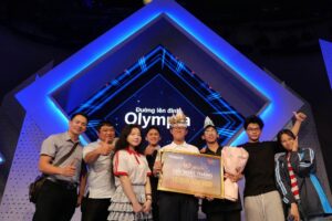 TRẦN VÕ GIA BẢO GIÀNH VÒNG NGUYỆT QUẾ THÁNG 1 – QUÝ I ĐƯỜNG LÊN ĐỈNH OLYMPIA